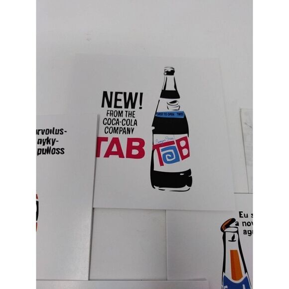 Vintage Coca Cola Retro Cards 4 Designs 8 Cards Total Various Fun Retro Designs - Picture 6 of 7